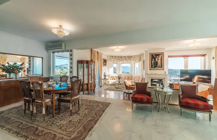 Luxury Villa for Sale in Anavyssos – Agios Nikolaos | 370m², Private Pool & 180° Sea Views