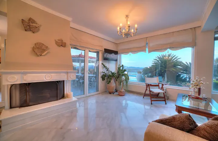 Luxury Villa for Sale in Anavyssos – Agios Nikolaos | 370m², Private Pool & 180° Sea Views